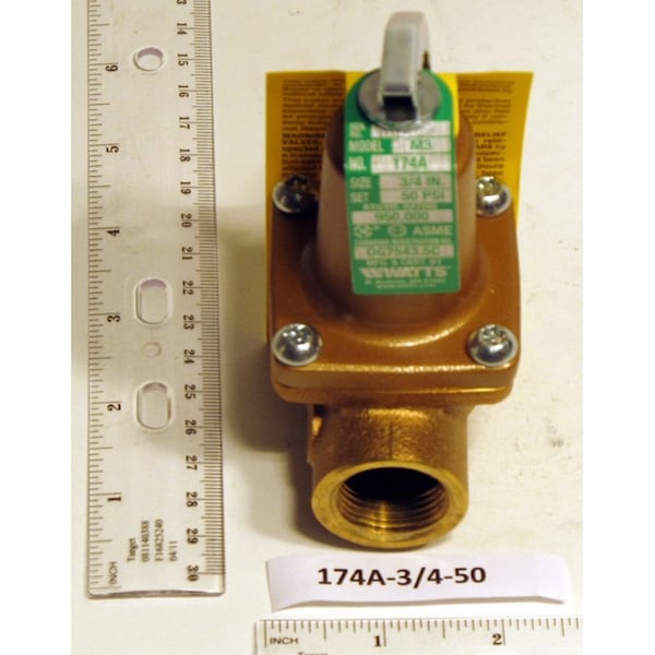 174A-3/4-50 Relief Valve 3/4
